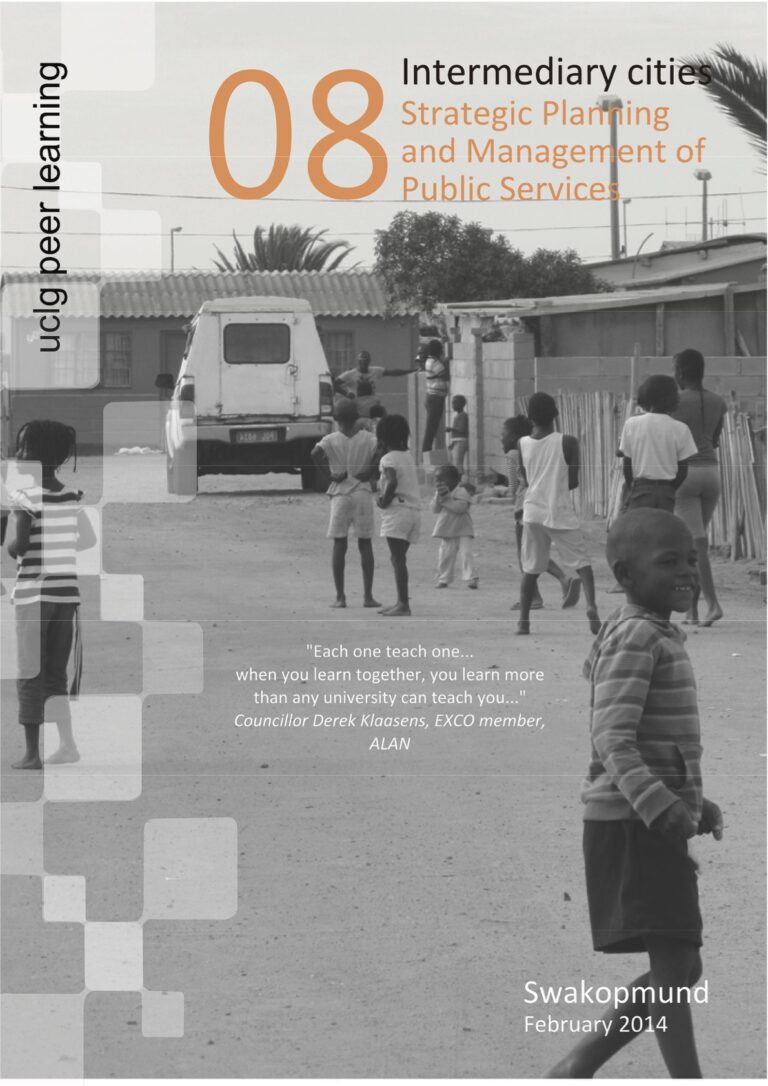 Cover PLN #8 - Strategic Planning and Management of Public Services
