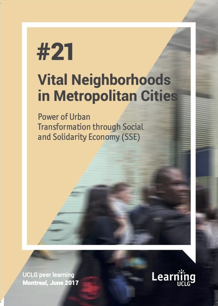Cover PLN #21 - Vital Neighborhoods in Metropolitan Cities: Power of Urban Transformation through Social and Solidarity Economy (SSE)