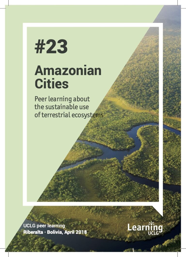 Cover PLN #23 - Amazonian Cities: Peer learning about the sustainable use of terrestrial ecosystems