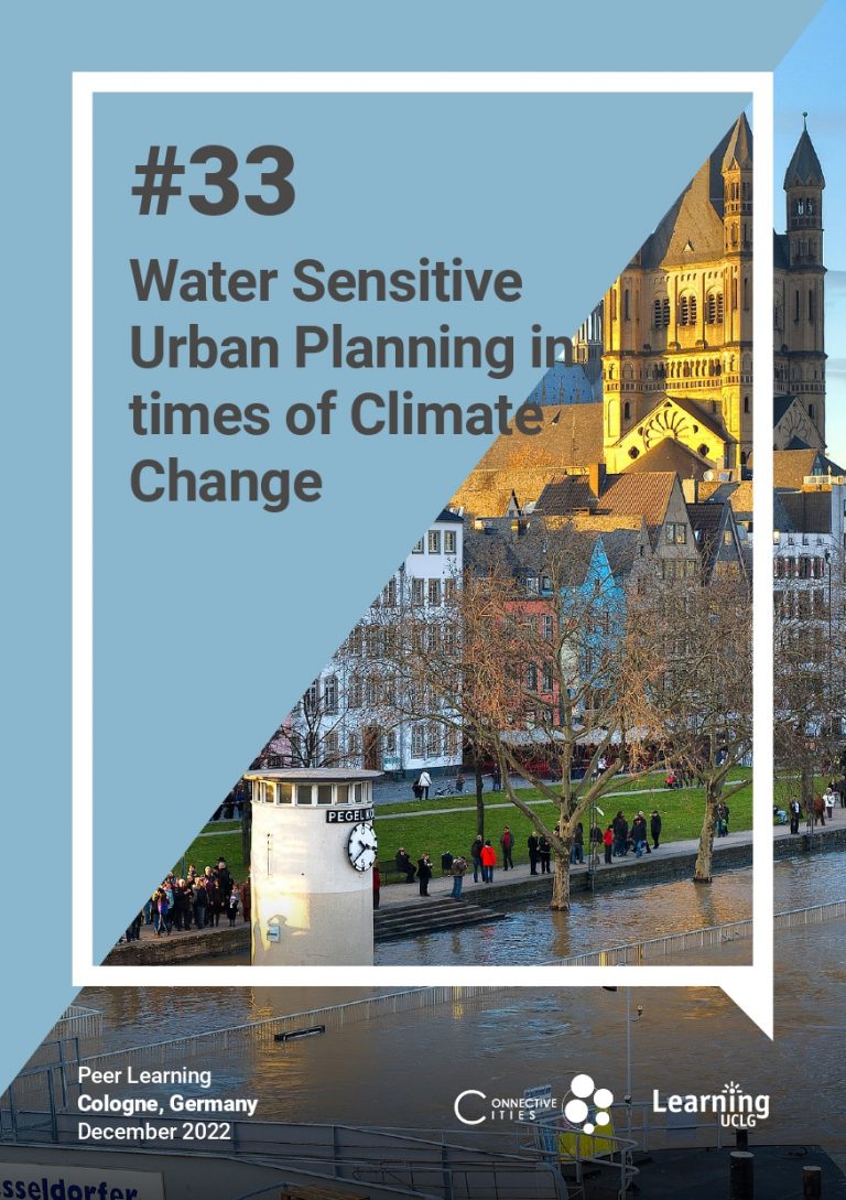 Cover PLN #33 - Water Sensitive Urban Planning in times of Climate Change